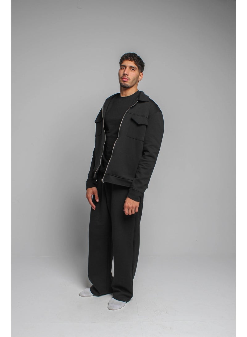 Basic Look Men Scuba Jacket - Image 2